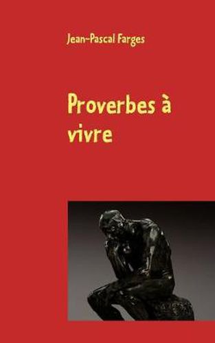 Cover image for Proverbes a vivre