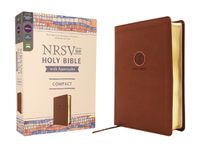 Cover image for NRSVue, Holy Bible with Apocrypha, Compact, Leathersoft, Brown, Comfort Print