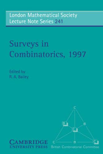 Cover image for Surveys in Combinatorics, 1997