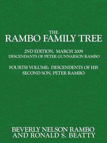 Cover image for Rambo Family Tree, Volume 4