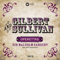 Cover image for Gilbert And Sullivan: Operettas 
