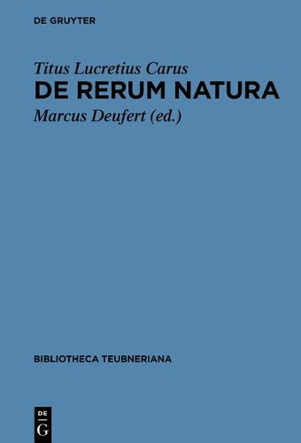 Cover image for de Rerum Natura