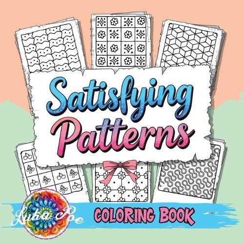 Cover image for Satisfying Patterns Coloring Book