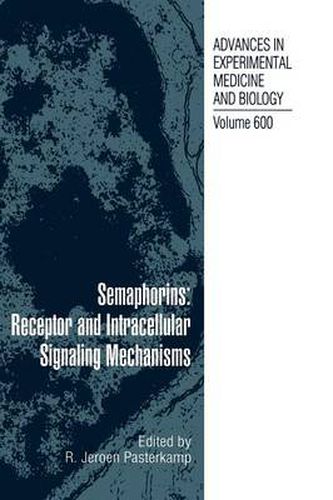 Cover image for Semaphorins: Receptor and Intracellular Signaling Mechanisms