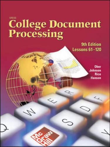 Cover image for Gregg College Keyboarding and Document Processing (GDP), Kit 2 for Word 2003 (Lessons 61-120)