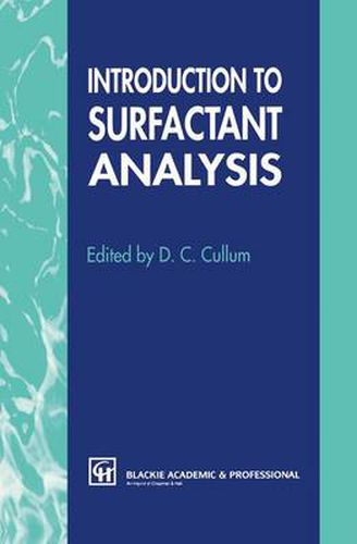 Cover image for Introduction to Surfactant Analysis