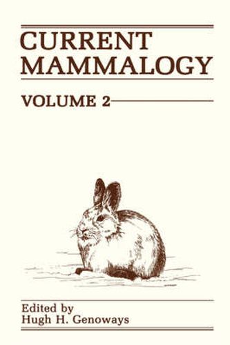 Cover image for Current Mammalogy