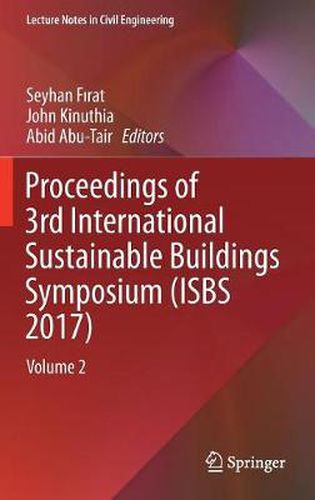 Cover image for Proceedings of 3rd International Sustainable Buildings Symposium (ISBS 2017): Volume 2