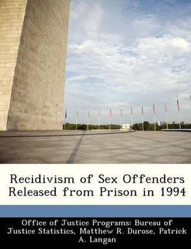Cover image for Recidivism of Sex Offenders Released from Prison in 1994