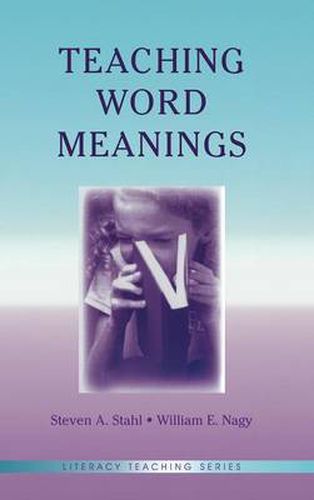 Cover image for Teaching Word Meanings