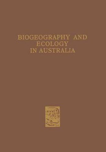 Cover image for Biogeography and Ecology in Australia