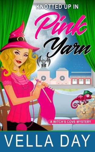 Cover image for Knotted Up in Pink Yarn: A Paranormal Cozy Mystery