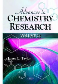 Cover image for Advances in Chemistry Research: Volume 24