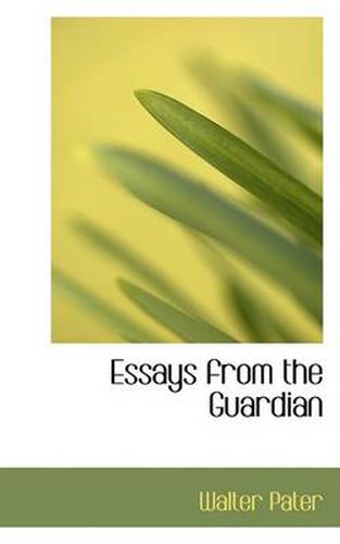 Cover image for Essays from the Guardian