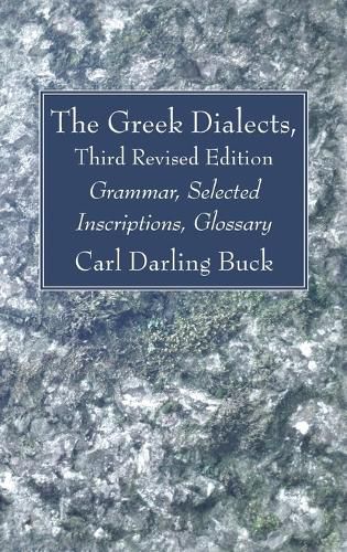 Cover image for The Greek Dialects, Third Revised Edition