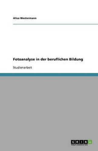Cover image for Fotoanalyse in der beruflichen Bildung