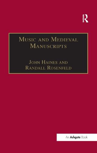 Cover image for Music and Medieval Manuscripts: Paleography and Performance