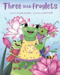 Cover image for Three little froglets