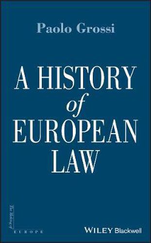 Cover image for A History of European Law