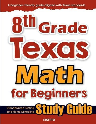 Cover image for 8th Grade Texas Math for Beginners