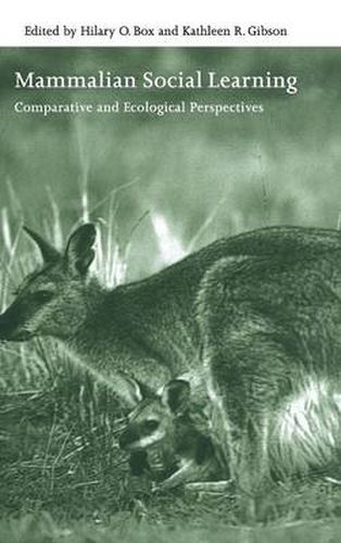 Cover image for Mammalian Social Learning: Comparative and Ecological Perspectives