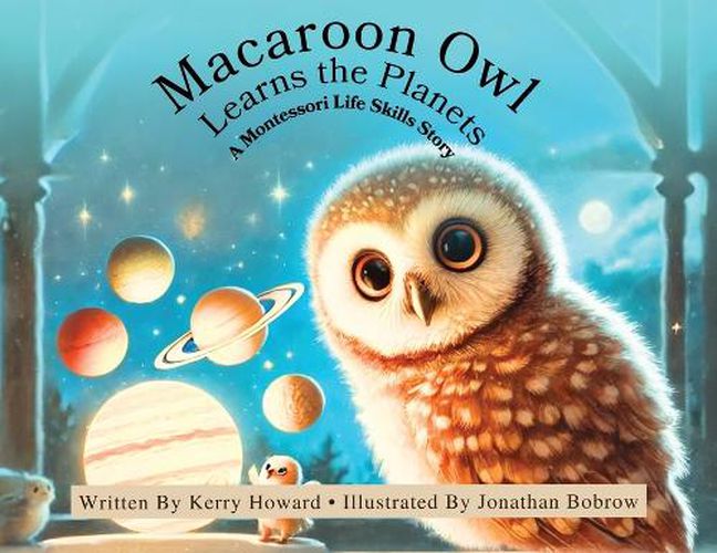 Cover image for Macaroon Owl Learns the Planets
