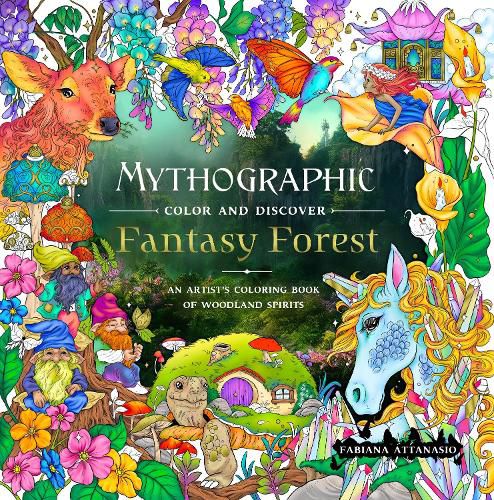 Cover image for Mythographic Color and Discover: Fantasy Forest