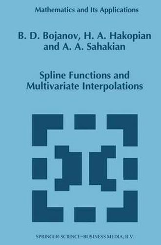 Cover image for Spline Functions and Multivariate Interpolations