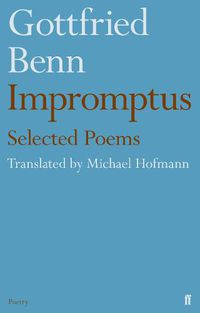 Cover image for Gottfried Benn - Impromptus