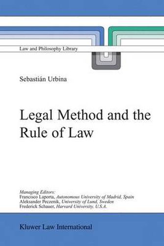 Cover image for Legal Method and the Rule of Law