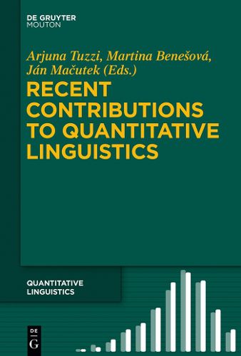 Cover image for Recent Contributions to Quantitative Linguistics