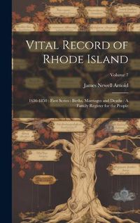 Cover image for Vital Record of Rhode Island