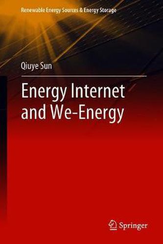 Cover image for Energy Internet and We-Energy