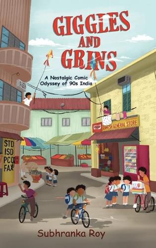 Cover image for Giggles and Grins - A Nostalgic Comic Odyssey of 90s India