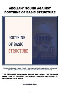 Cover image for AEOLIAN SOUND AGAINST DOCTRINE OF BASIC STRUCTURE