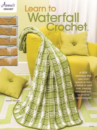 Cover image for Learn to Waterfall Crochet