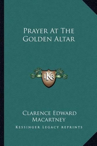 Cover image for Prayer at the Golden Altar