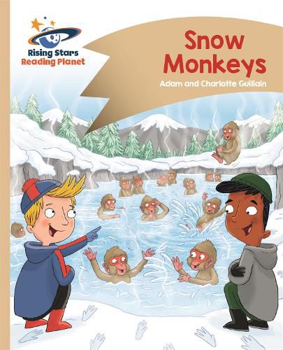 Cover image for Reading Planet - Snow Monkeys - Gold: Comet Street Kids