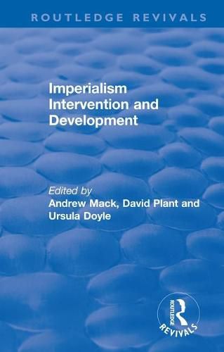 Imperialism Intervention and Development