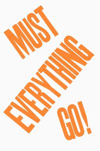 Cover image for Everything Must Go!