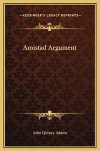 Cover image for Amistad Argument