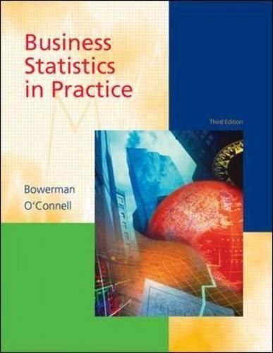 Cover image for Business Statistics in Practice