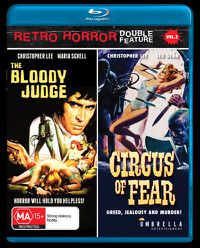 Cover image for Circus Of Fear / Bloody Judge, The | Retro Horror #2