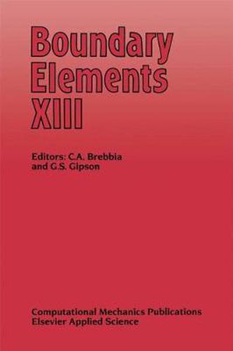 Cover image for Boundary Elements XIII