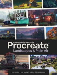 Cover image for Digital Painting in Procreate: Landscapes & Plein Air