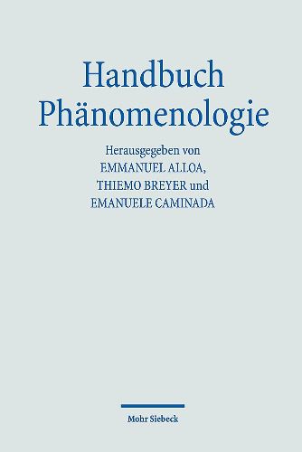 Cover image for Handbuch Phaenomenologie