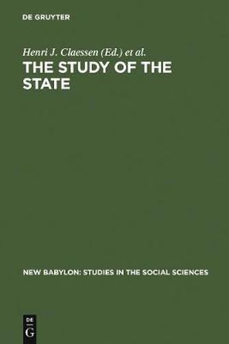 The Study of the State