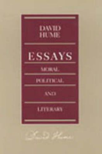 Cover image for Essays -- Moral Political & Literary, 2nd Edition