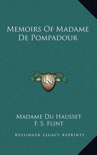 Cover image for Memoirs of Madame de Pompadour