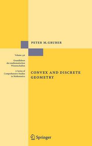 Cover image for Convex and Discrete Geometry